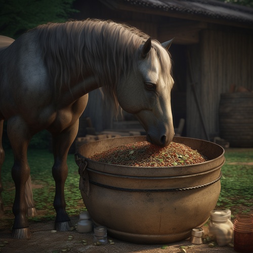 Horse feed