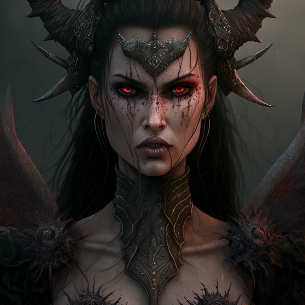 Thzularn - Dunkle Göttin des Hasses