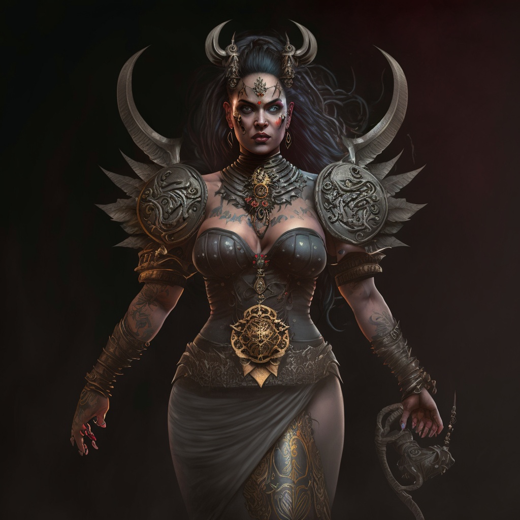 Ishaa'Nra - Dunkle Göttin der Verführung